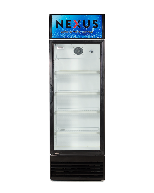 Nexus NX-601 430 Liters Upright Showcase Refrigerator