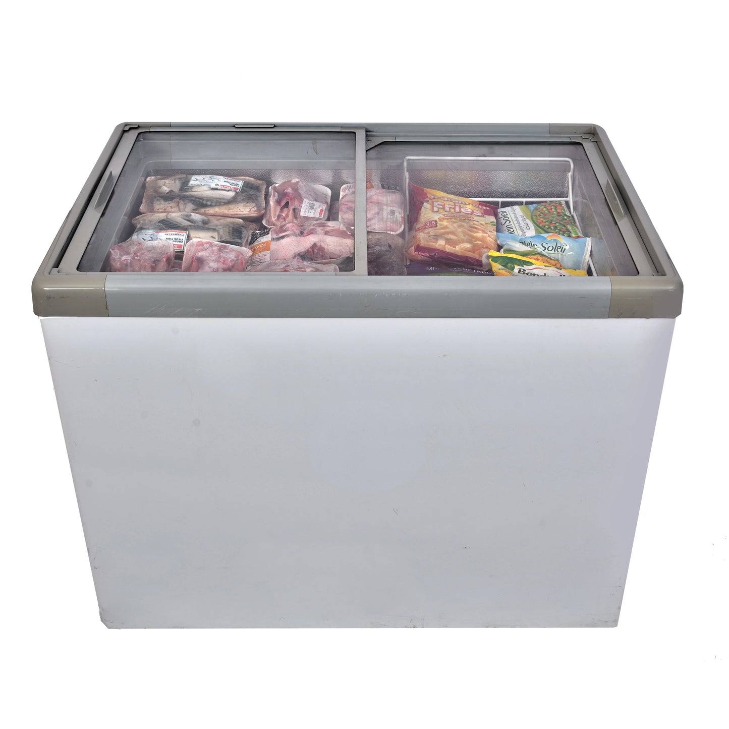 Scanfrost SFCH400 400Liters Glass Showcase Freezer