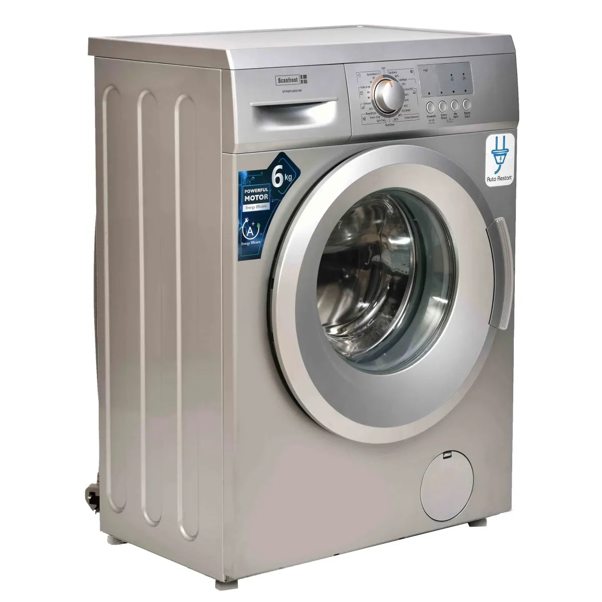 Scanfrost SFWMFL6000/6M 6kg Fully Automatic Front Load Washing Machine