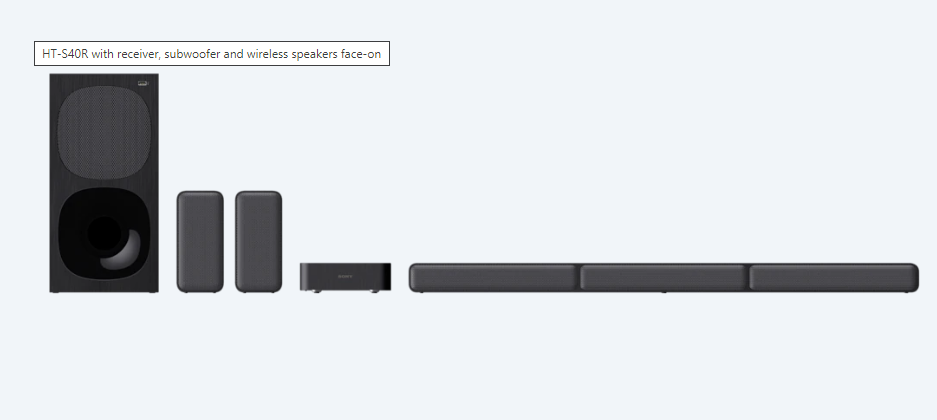 Sony HT-S40R Sound System Brings Surround Sound To Home Theatres With  Minimal Wires