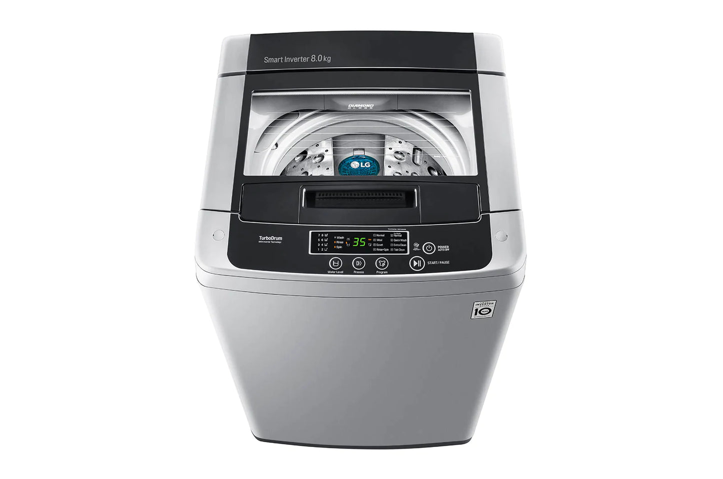 Lg 8kg Smart Inverter Top Load Washing Machine WM T8585NDHV