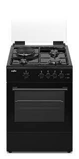 Kenstar 60x60 3 Gas Burner + 1 Electric Hotplate Standing Cooker KSB-6060-3G1E