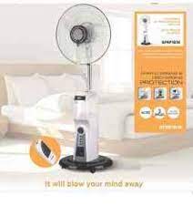 Scanfrost 16 inch Mist Rechargeable Fan With Remote SFRF161K