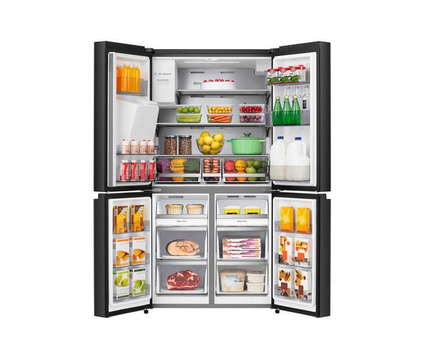 Hisense REF 68WCB 522 Litres Side By Side INVERTER Refrigerator With Water Dispenser And Ice Maker