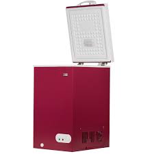 Nexus NX-150C 100 Litres Chest Freezer Wine Red