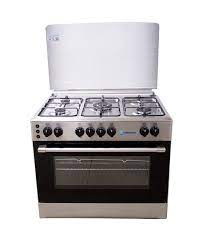 Haier Thermocool 5 Gas Burner Standing Cooker D Madame 905G OG-9850 Inox
