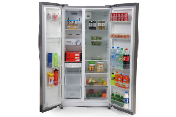 Midea HC 689WEN-BLK 510 litre Side BY Side Refrigerator