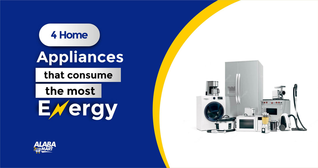 4 Home Appliances That Consumes Energy