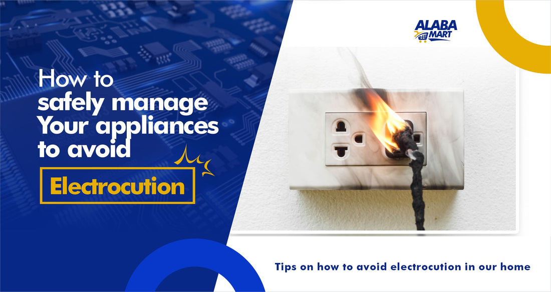 How to safely manage your appliances to avoid electrocution