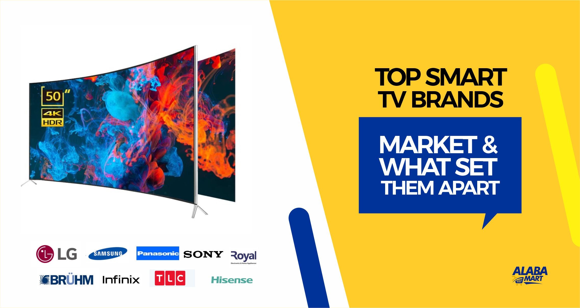 Vorlage: Top smart TV brands in the market and what sets them apart – Alabamart Top smart TV brands in the market and what sets them apart – Alabamart