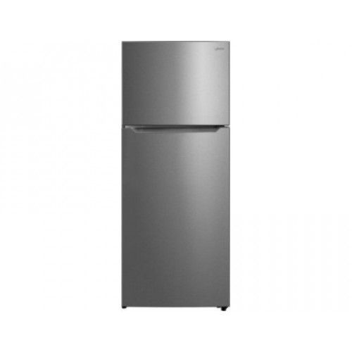 Midea 463 Liters Top Mount Freezer Refrigerator Bru Steel Finish Recessed Handle MDRT645MTU46