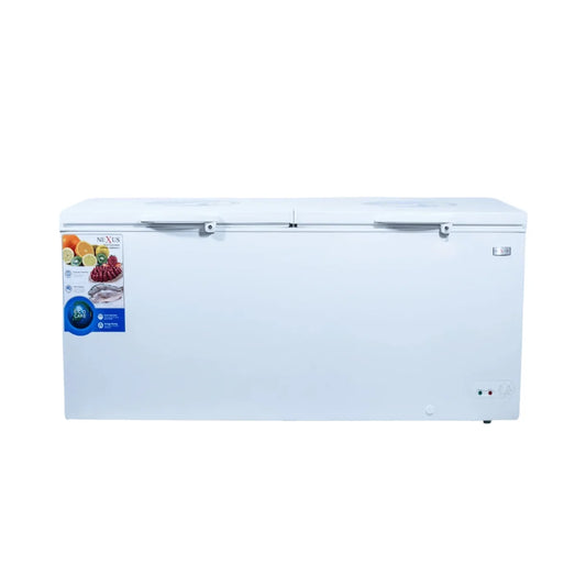 Nexus 800L Double Door Inverter Chest Freezer NX-875HEI Grey