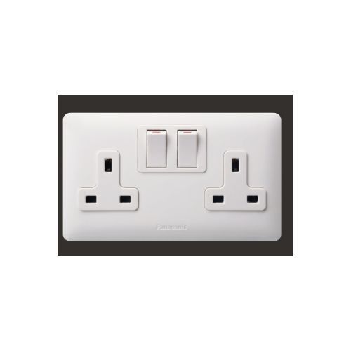 Panasonic Socket 2G 13A WDBA1221-N