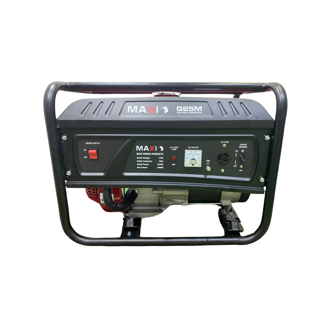 Maxi 25KW 3.1kva Gasoline Generator (Manual) MAXGEN25GM