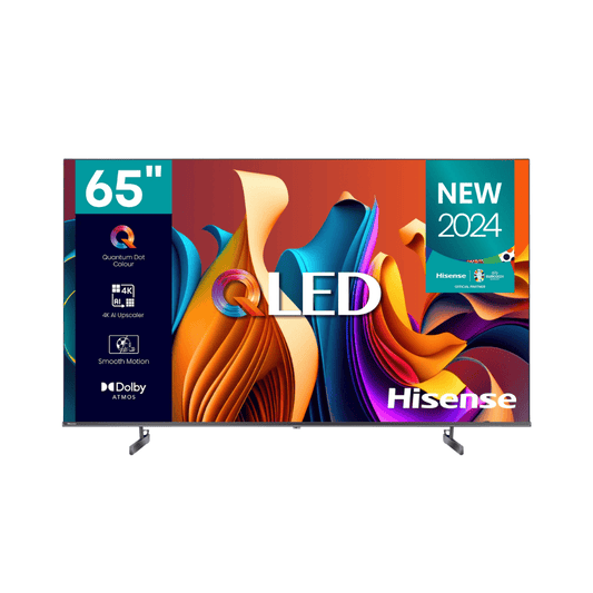 Hisense 65 Inch QLED 4K Smart TV With Quantum Dot Colour TV65Q6N