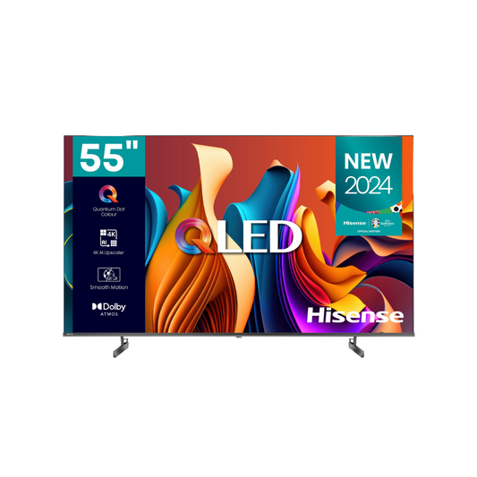 Hisense 55 Inch QLED Smart TV With Quantum Dot Colour TV55Q6N