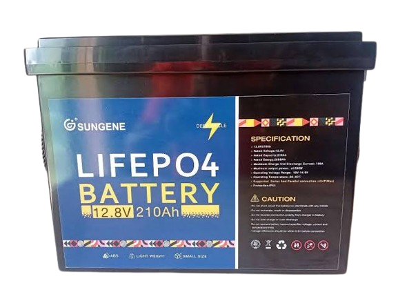 Sungene 2.6KWH 12V/210AH Lithium battery