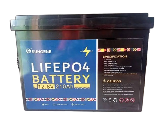 Sungene 2.6KWH 12V/210AH Lithium battery