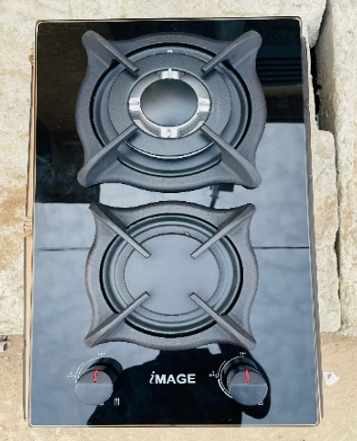 IMAGE  2 BURNER BUILT IN GAS HOB IM-30G1