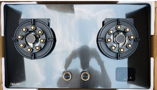 IMAGE 2 BURNER BUILT IN GAS HOB IM-7G4-BS