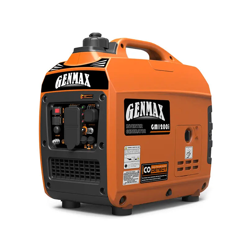 GENMAX 1200Watt Gasoline Inverter Generator with CO Detect  DK1200i_GM1200i