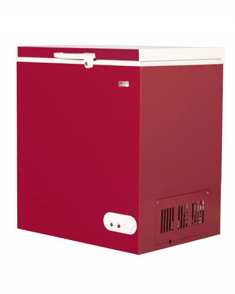 Nexus NX-315HCE 300 Litres Chest Freezer wine red