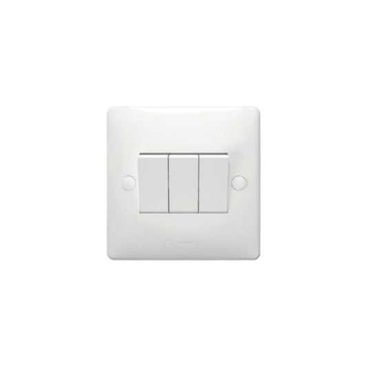 Panasonic Wall Switch 3G 2W 10A WABA5032-N
