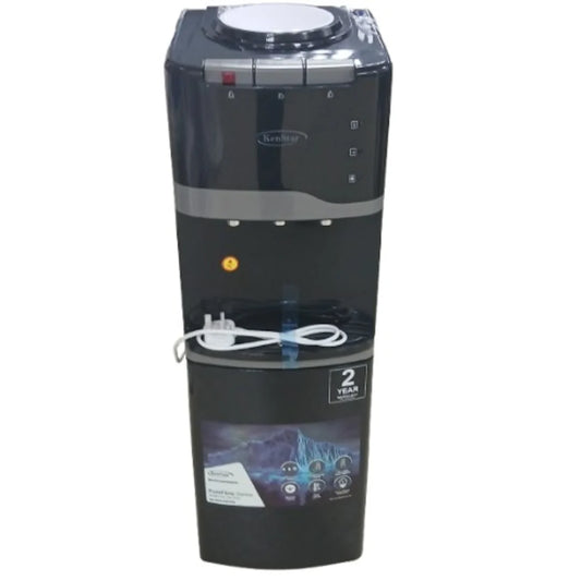 Kenstar 3-Tap Top-Loading Water Dispenser with Refrigerator, KS-WD3350TFB