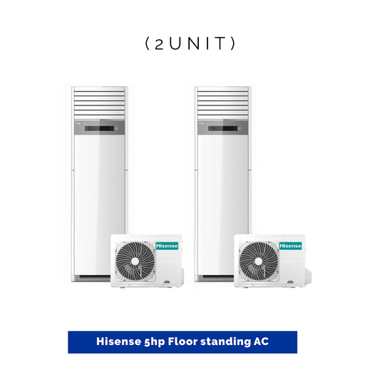 2 UNIT COMBO DEALS - Hisense 5hp Floor standing Air conditioner FS 5.0HP. Save ₦89,940! 😱🛒 on this Deal