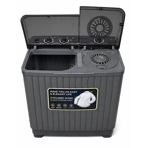 Lg WM 800 8kg Twin Tub Top Load Washing Machine black grey