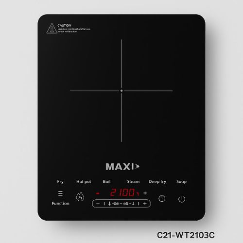 Maxi Induction Cooker with pot 2100W C21-WT2103C