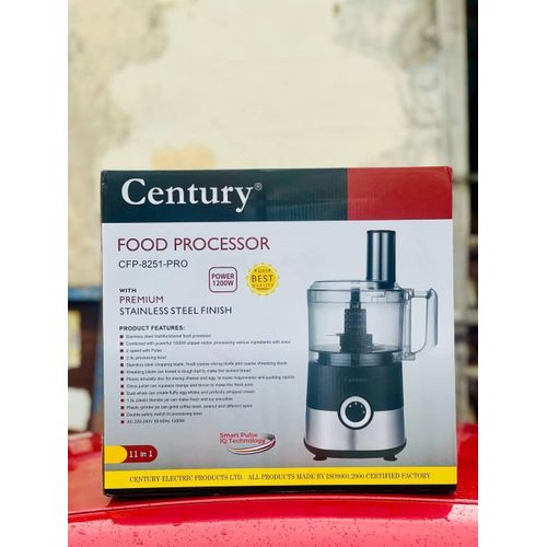 Century 11 in 1 FOOD PROCESSOR AND YAM POUNDER- HEAVY DUTY -1200W