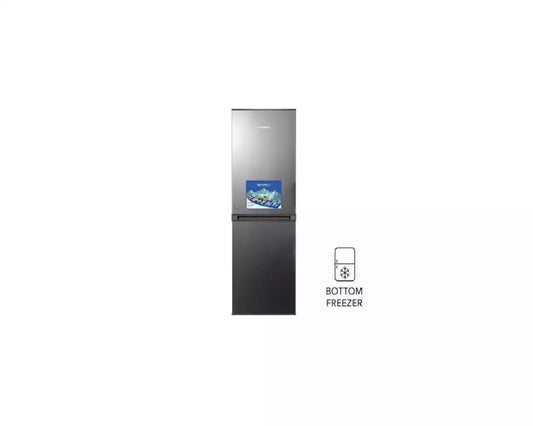 Skyrun 170 Litres Double Door Combi Fridge Dark Silver - BCD-170K