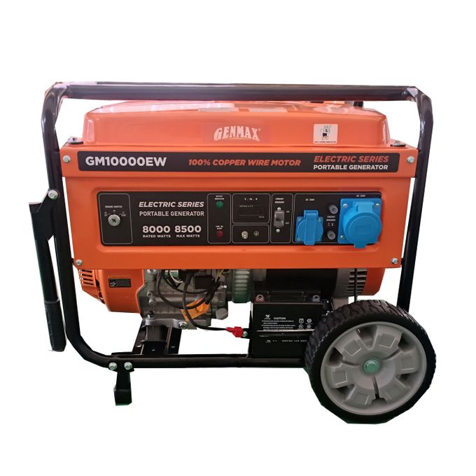 GENMAX Gasoline Generator Electric Start DK8500_GM10000EW