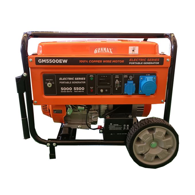 GENMAX Gasoline Generator Electric Start DK5500_GM5500EW