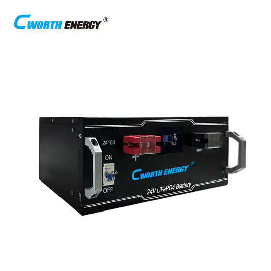 Cworth Energy Lithium Tubular Battery 2.5KWH 24V