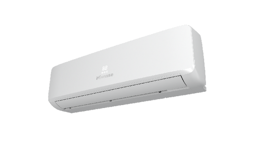 Hisense 1HP Wall Mounted AC with High-efficiency DC Fan Motor and Optimal Noise Control - HIS-VRF-IDUAVS-09HJ