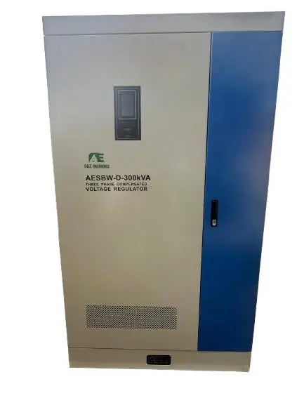 A&E DUNAMIS 300KVA 3phase Servo Voltage Stabilizer – High-Capacity Voltage Protection for Industrial & Commercial Applications