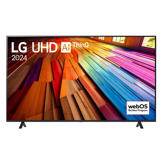 LG 75"UHD, AI Think 4K Smart, Satellite, AV, 3 HDMI, 2 USB,DTV 75 UT80006LA