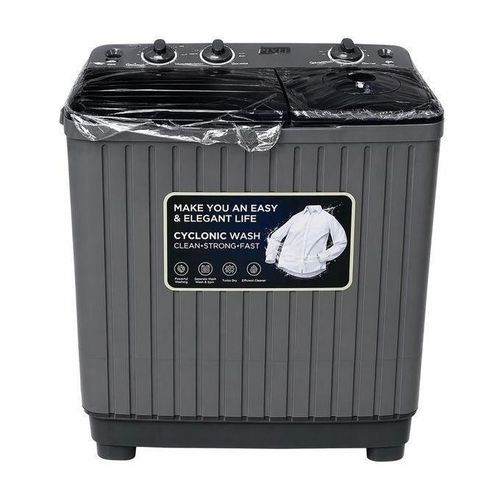 Lg WM 800 8kg Twin Tub Top Load Washing Machine black grey
