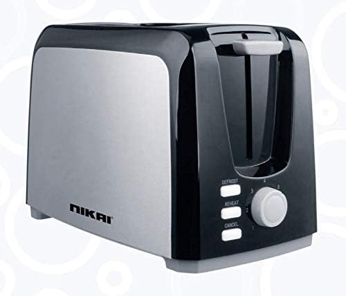 Nikai NBT555S1 2-Slice Bread Toaster