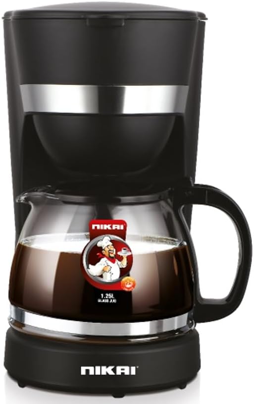 Nikai 1.25 Liter Coffee Maker NCM1210AX