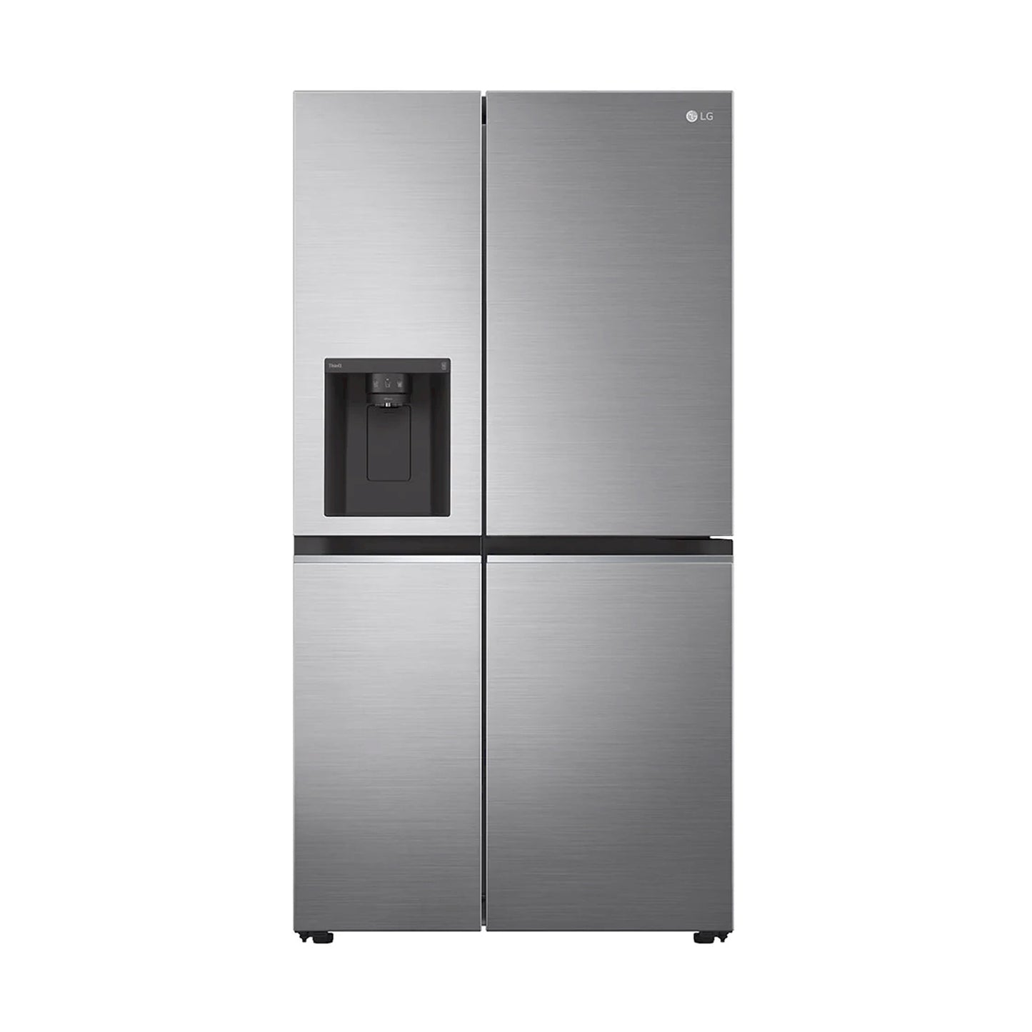 LG 674 Litres Side By Side Refrigerator With Water Dispenser REF 257 SLRL-L