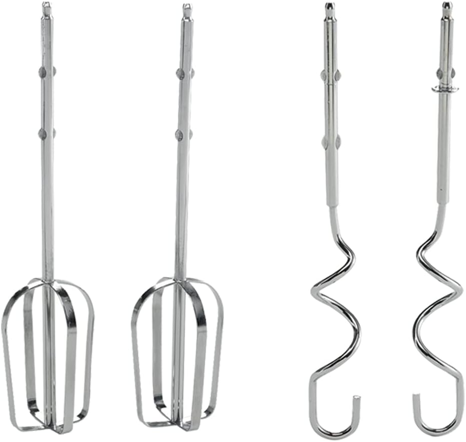 Kenwood Hand Mixer 300W, 5 Speeds + Turbo, Stainless Steel Beaters & Kneaders for Mixing and Whisking - HMP20.000WH