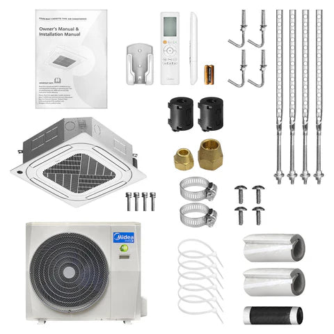 MIDEA 2HP INVERTER CASSETE AIR CONDITIONER R32 MCDI-18CRDN8