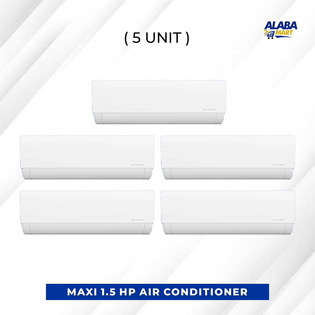 5 UNIT COMBO Maxi 1.5HP inverter Split Air condidition SPLI1.5HPINV. Save ₦15,000! 😱🛒 on this Deal