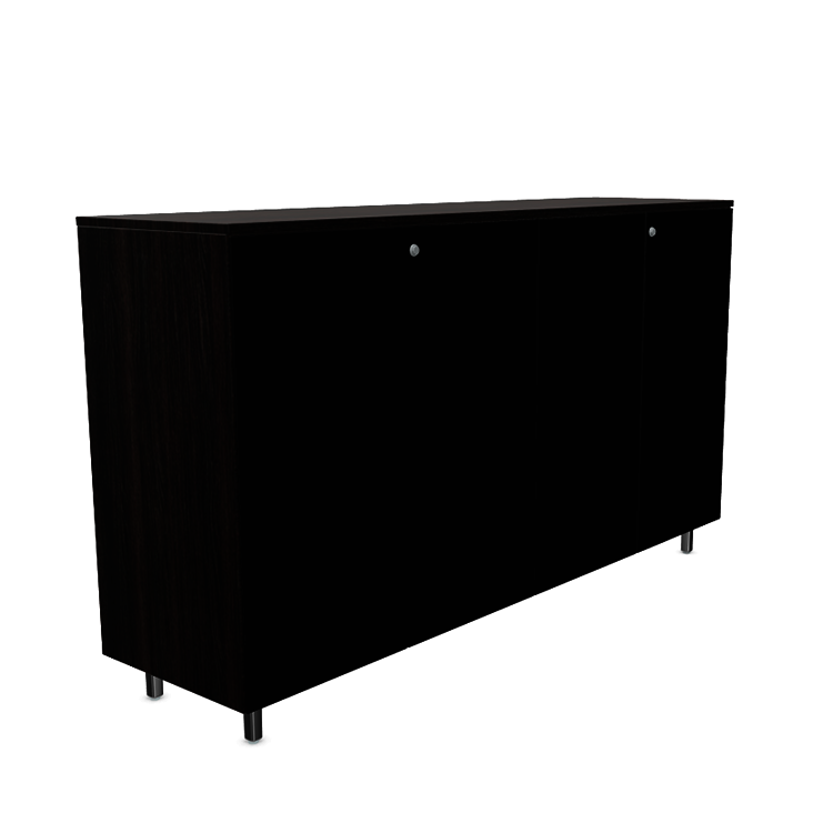 Actiu Longo Storage Cabinet with Dark Glass ACTLNA517459