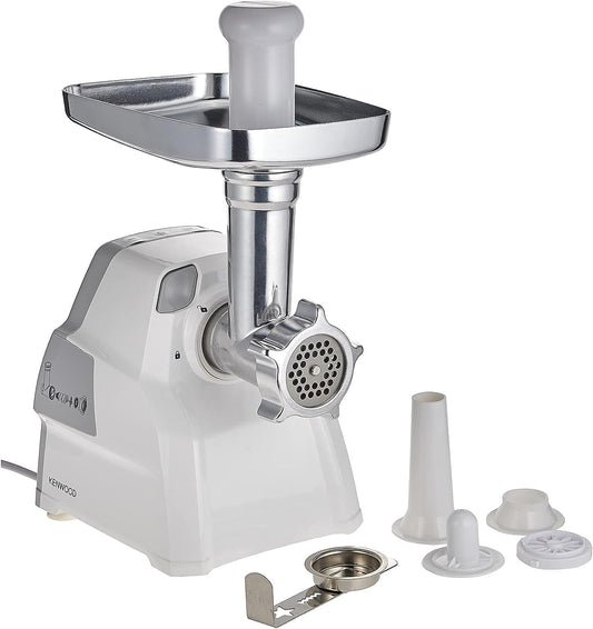 KENWOOD 2100W Meat Grinder With 3 Stainless Steel Screens MGP40.000WH