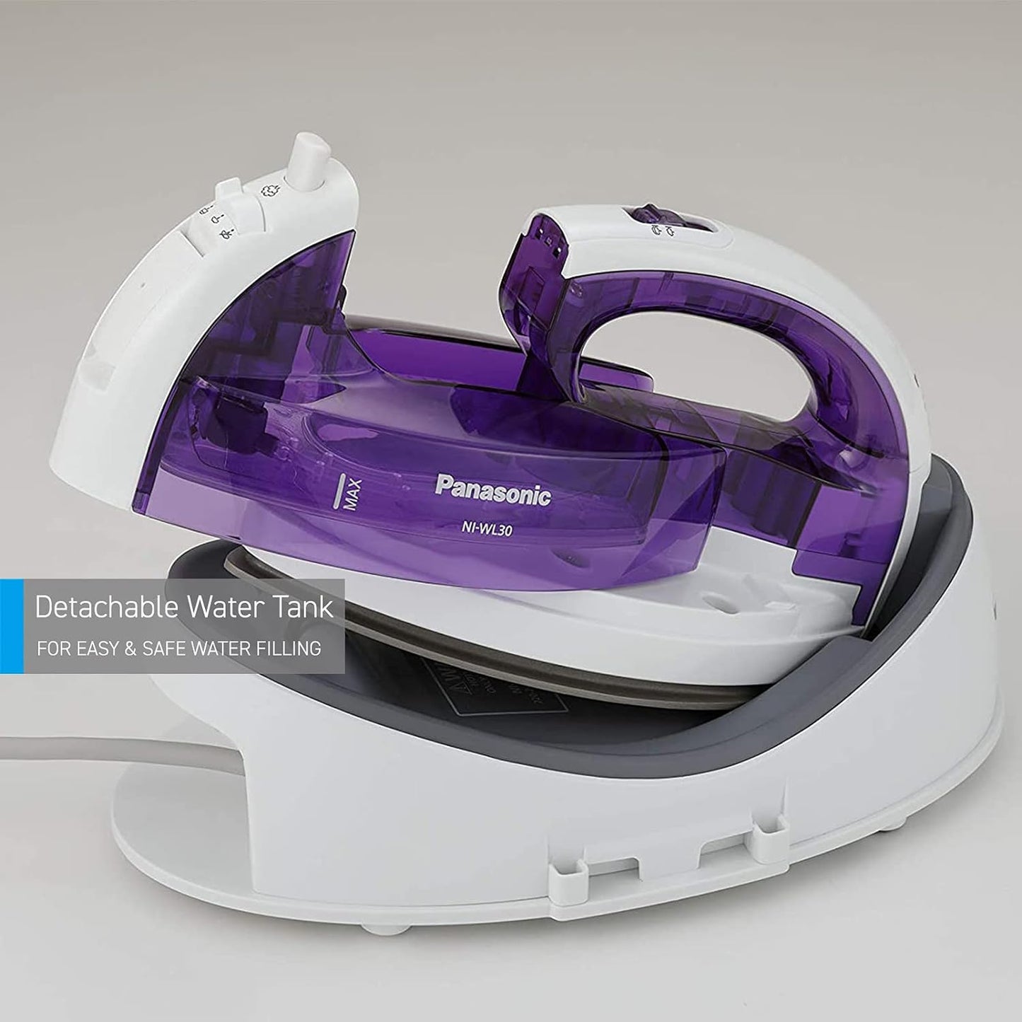 Panasonic Cordless Steam Iron with Multi-Direction Soleplate NI-WL30VTH