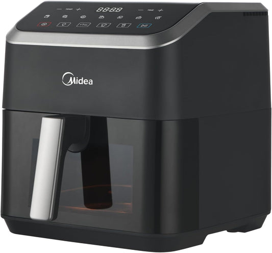 Midea 5.0L Digital Air Fryer with Clear Window MAD-550F2APK